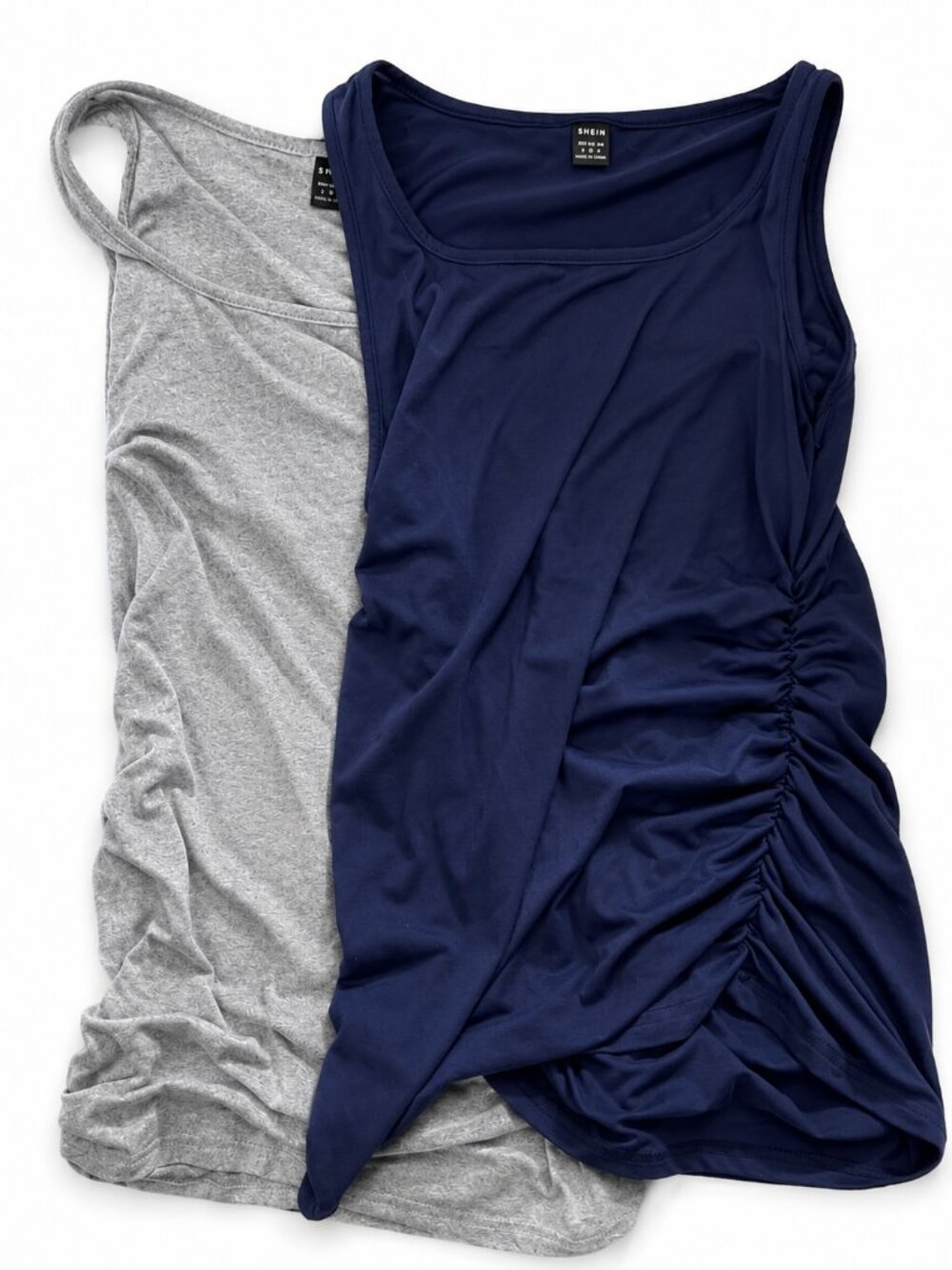 SHEIN Women’s Bodycon Dress Bundle | Size Small | Gray & Navy Blue